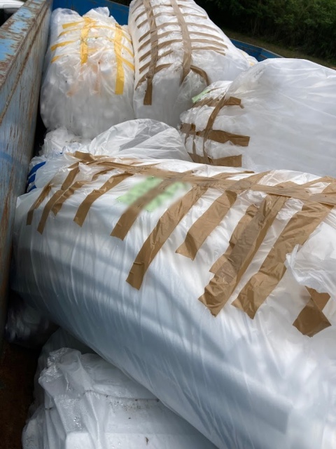 梱包材製造業者より排出された廃棄物